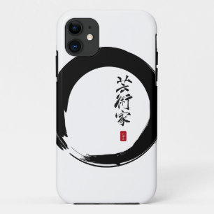 Coques Pour iPhone Enso Circle et Calligraphie artistique