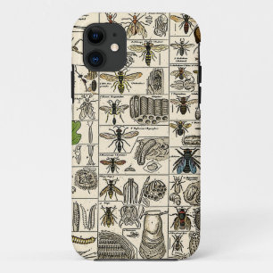 Coques Pour iPhone Entomologie vintage