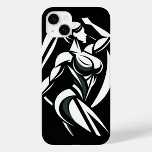 Coque Pour iPhone 14 Plus Entraînement Personnel de Fitness pour Femme Forte