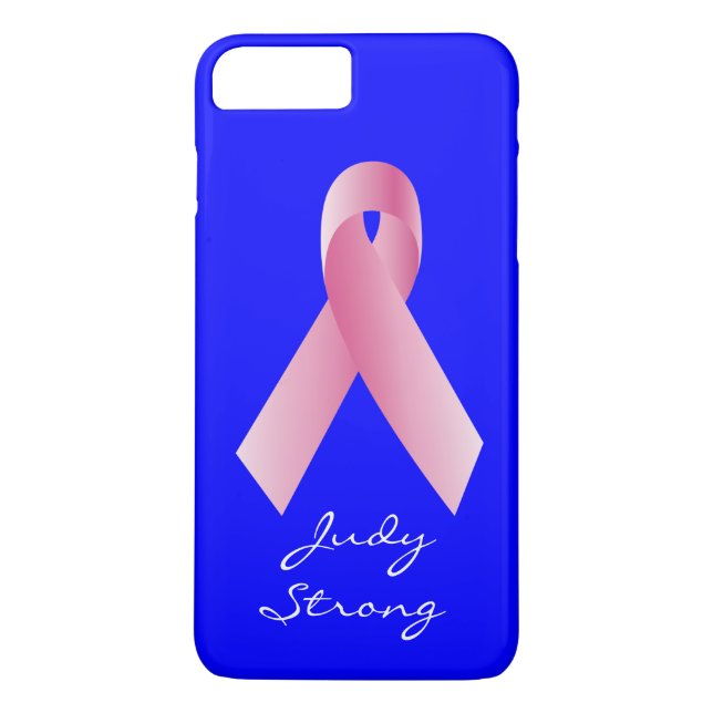 Coques Case-Mate iPhone Entraîneurs pour une cause_Big Pink Ribbon_personn (Dos)