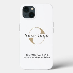 Case-Mate iPhone Case Entreprise Votre logo ici Nettoyer Simple Minimal 