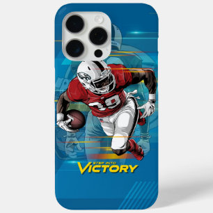 Coque iPhone 15 Pro Max Entrez dans le football américain Victoire