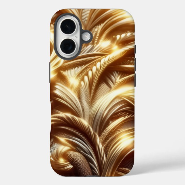 Coques Case-Mate iPhone Entwined Gold  (Verso)