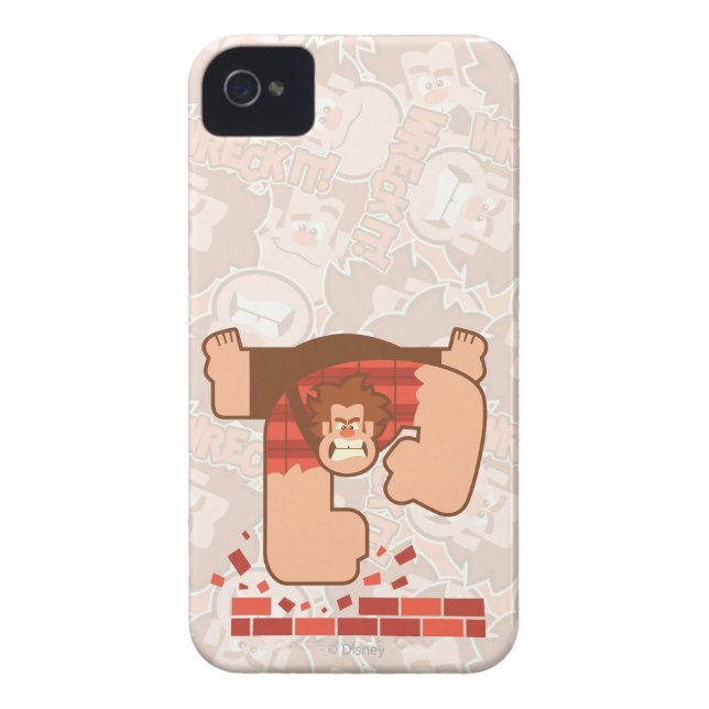 Coques Case-Mate iPhone Épave-le Ralph Bricks à piler (Dos)