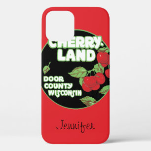 Etui iPhone Case-Mate Ephemera vintage, comté de Cherryland Door, Wiscon
