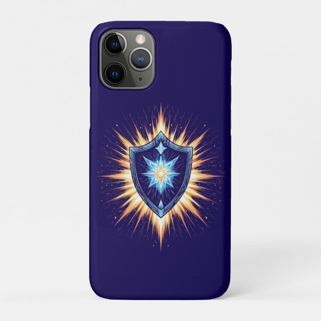 Coques Case-Mate iPhone Epic Fantasy Shield with Radiant Energy Burst – Ma (Dos)