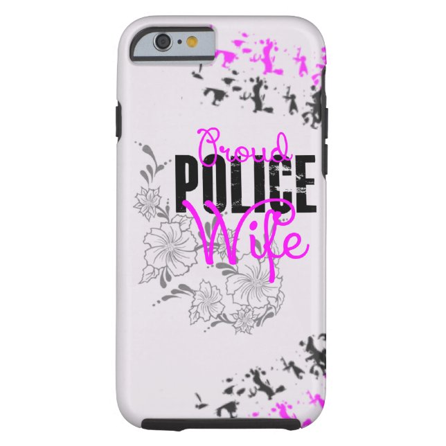 Coques Case-Mate iPhone Épouse fière de police (Dos)