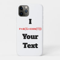 Equation polaire personnalisable (I Heart)