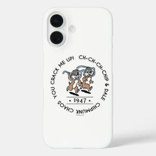 Coque Pour iPhone 16 Équipage Chipmunk Chaos
