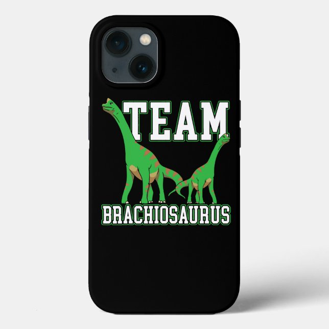 Coques Case-Mate iPhone Équipe Brachiousaurus Dinosaure Paléontologue de l (Verso)