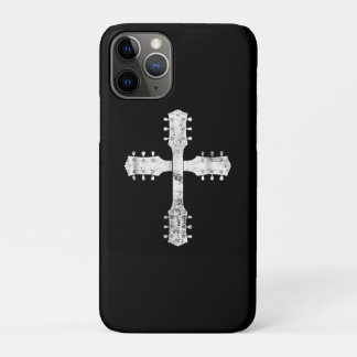 Case-Mate iPhone Case équipe chrétienne de culte guitare cross