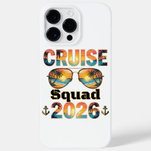 Coque Pour Pour iPhone 14 Pro Max Équipe de croisière 2026 - Coucher de soleil rétro