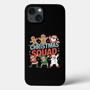Case-Mate iPhone Case Équipe de Noël Père Noël Dabbing Elf Family Corres