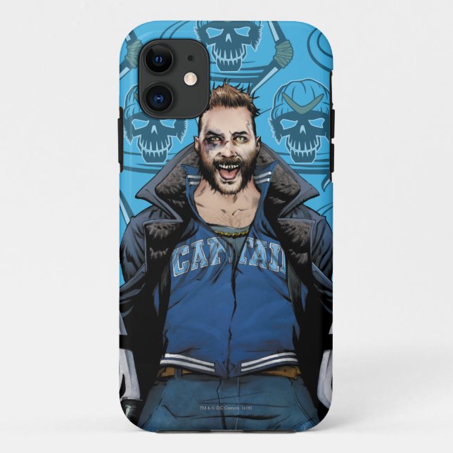 Coques Case-Mate iPhone Équipe de suicide | Boomerang Comic Book Art (Dos)