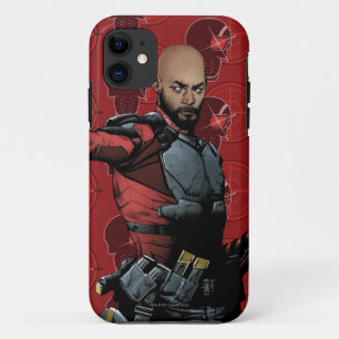 Coque iPhone 11 Équipe de suicide   Deadshot Comic Book Art