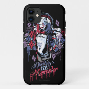 Coque iPhone 11 Équipe de suicide   Harley Quinn Graffiti encré