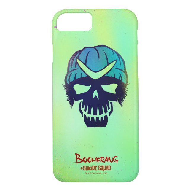 Coques Case-Mate iPhone Équipe de suicide | Icône de tête Boomerang (Dos)