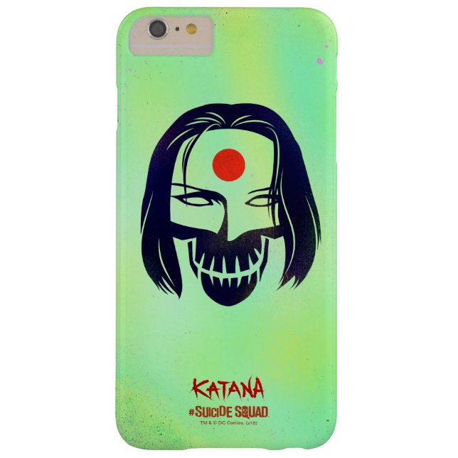 Coques Case-Mate iPhone Équipe de suicide | Icône de tête Katana (Dos)