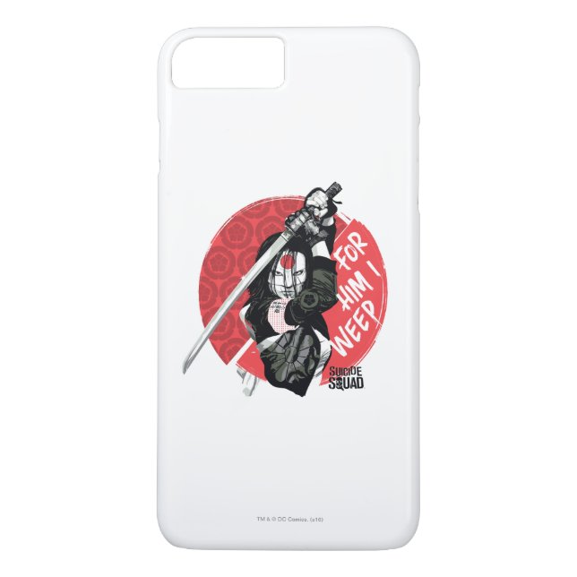 Coques Case-Mate iPhone Équipe de suicide | Katana "Pour Lui, je pleure" (Dos)