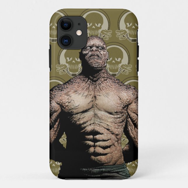 Coques Case-Mate iPhone Équipe de suicide | Killer Croc Comic Livre Art (Dos)