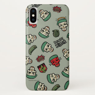 Coques Pour iPhone Équipe de suicide   Motif Emoji Drapeau Rick