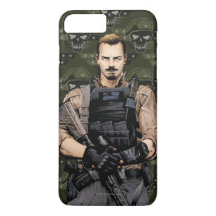 Coque iPhone 7 Plus Équipe de suicide Rick Drapeau Bande dessinée