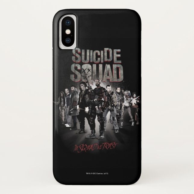 Coques Case-Mate iPhone Équipe de suicide |Task Force X Lineup (Dos)