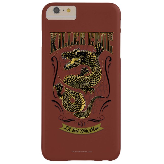 Coques Case-Mate iPhone Équipe de suicide | Tatouage Croc (Dos)