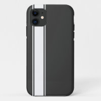 Equipe gris & blanc Jersey Stripe iPhone 5s Case