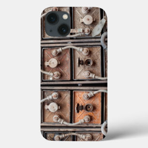 Etui iPhone 13 Équipement industriel dans une mine abandonnée à B