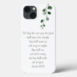Case-Mate iPhone Case Ésaïe 40:31 Bible Verse Shabby Chic Téléphone Case