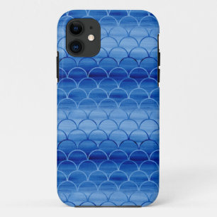 Coque Case-Mate Pour iPhone Escaliers bleu clair à bleu foncé