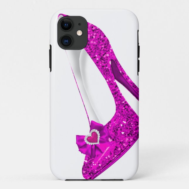 Coques Case-Mate iPhone Escarpin rose iPhone 5 (Dos)
