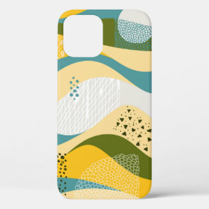 Case-Mate iPhone Case Espace Abstrait : Ornements en ligne lisse.