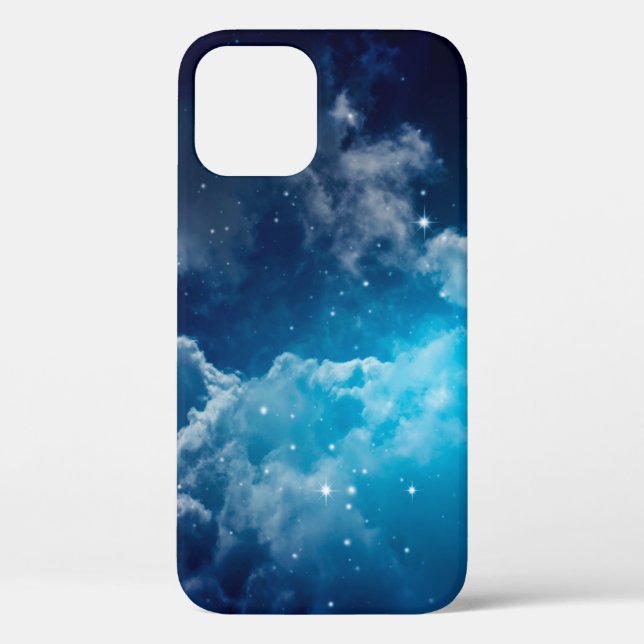 Coques Case-Mate iPhone Espace ciel nocturne avec nuage et étoile, nuit, b (Verso)