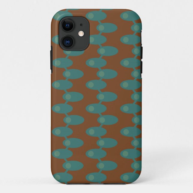 Coques Case-Mate iPhone Espaces spatiaux turquoises (Dos)