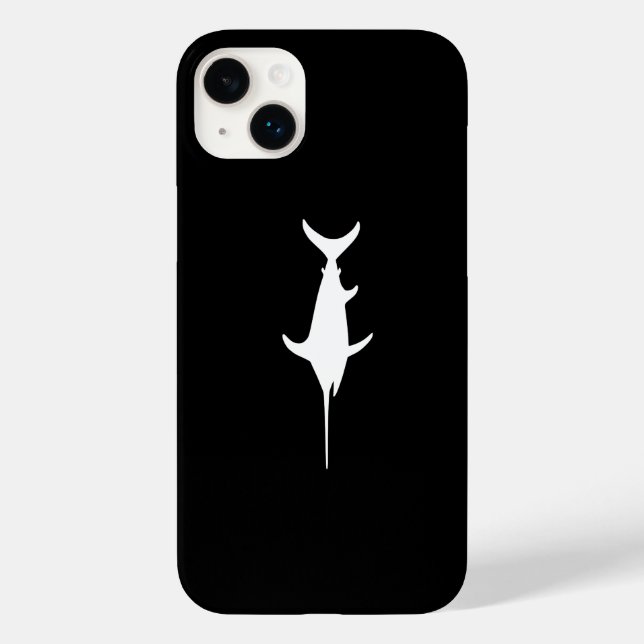 Coques Case-Mate iPhone Espadon blanc (Verso)
