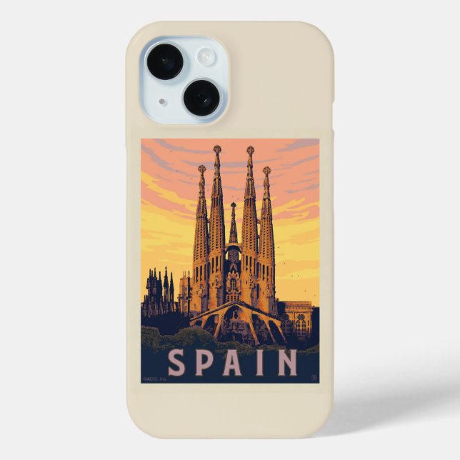 Coques Case-Mate iPhone Espagne | Familia Sagrada (Verso)