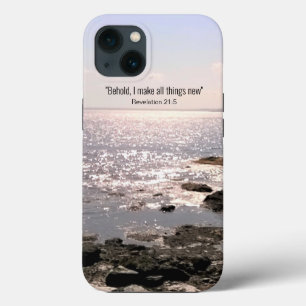Case-Mate iPhone Case Espoir et encouragement Bible Verse Ocean Photo