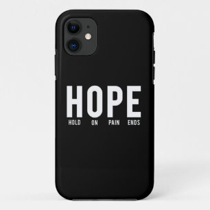 Coque iPhone 11 Espoir...Tenir À La Fin De La Douleur