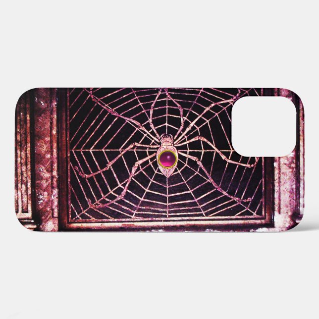 Coques Case-Mate iPhone ESPRIT ET WEB rose Fuchsia Amethyst Noir (Verso (horizontal))