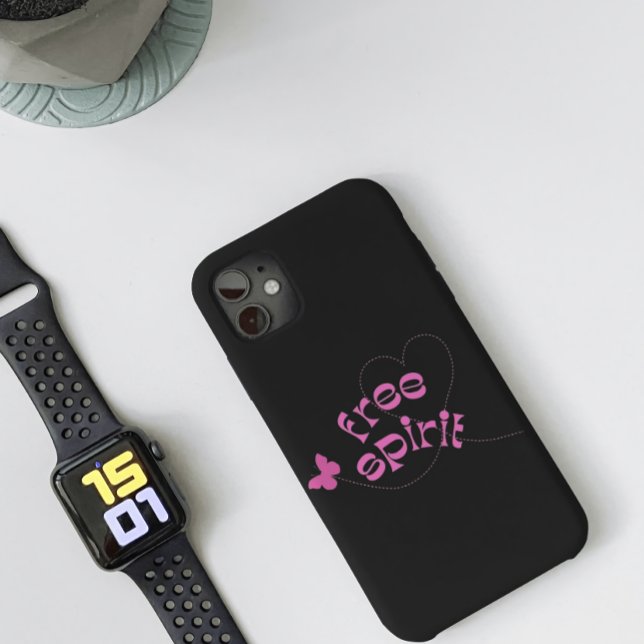 Coques Case-Mate iPhone Esprit Libre et Papillons (Créateur téléchargé)