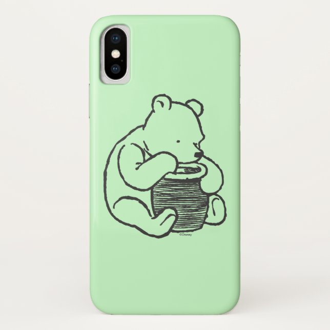 Coques Case-Mate iPhone Esquisse Winnie l'ourson 3 (Dos)