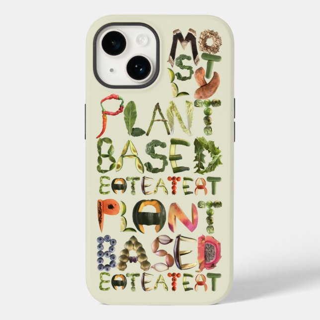 Coques Case-Mate iPhone Essentiellement Plante Mangent Plus de plante | Ve (Verso)