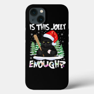 Case-Mate iPhone Case Est-Ce Que Ce Jolly Assez Chat Joyeux Arbre De Noë