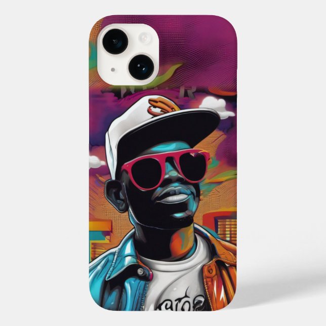 Coques Case-Mate iPhone Estampa Hip Hop - Street Graffiti Art - Capa Phone (Verso)