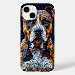Coque Pour iPhone 14 Esthétique Pitbull Américain Animal Amoureux de Co