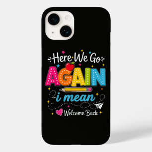 Coque Pour iPhone 14 Et voilà, retour à l'école