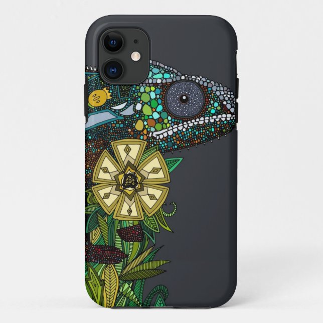 Coques Case-Mate iPhone étain de caméléon (Dos)