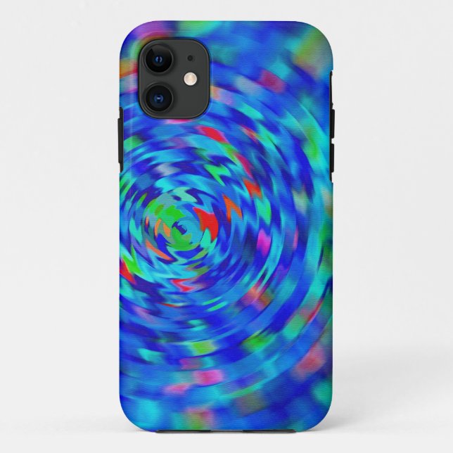 Coques Case-Mate iPhone Étanchet bleu (Dos)